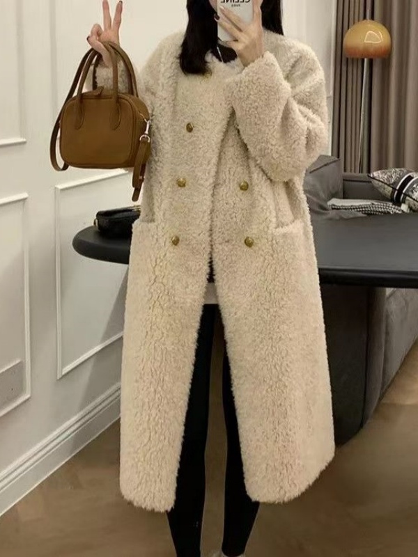 Plus-Size-Mantel in Mittelläng – Wool Coat Peacoat Bewertung und Preis