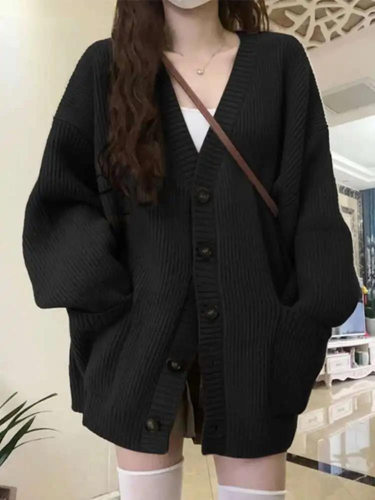 Lose Strickjacke Frauen Langar – Wool Coat Peacoat Bewertung und Preis