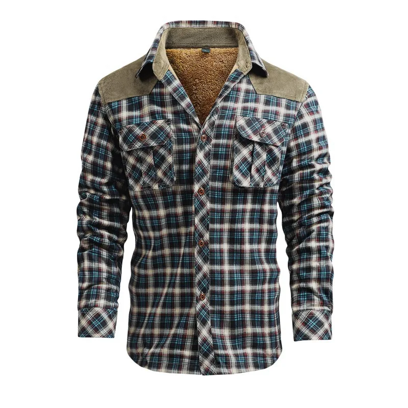 Männer Winter Casual Shirts Ja – Flannel Shirt Lined Bewertung und Preis